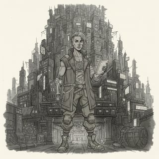 Kael y la Ciudad Eterna