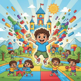 Leo y el Mundo de Bloques Mágicos