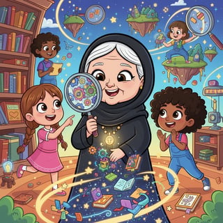 قلادة الجدة السحرية