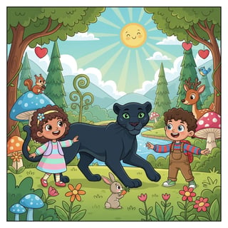 Bagira and the Forest Friends