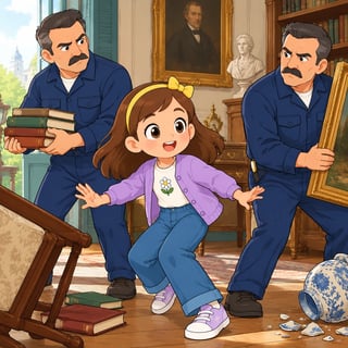 Margarita en la casa de Sarmiento