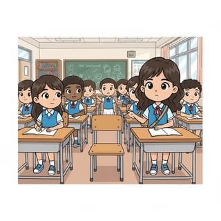 Kursi Kosong di Kelas 9B