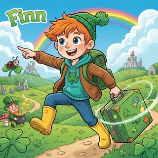 Finn's Great Irish Luggage Adventure
