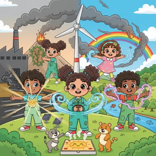 The Environmental Heroes Save the World!