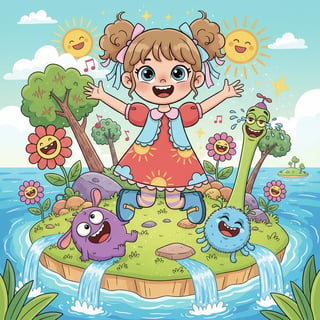 Milana's Island of Giggles