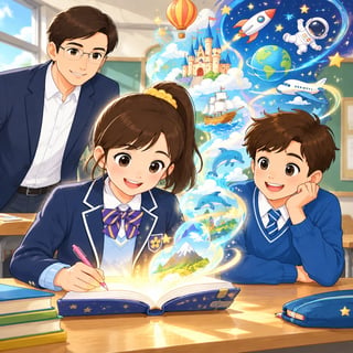 My Dream Diary: An English Learning Adventure - educational
