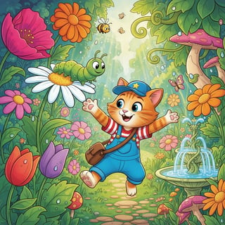 Whiskers' Garden Adventure