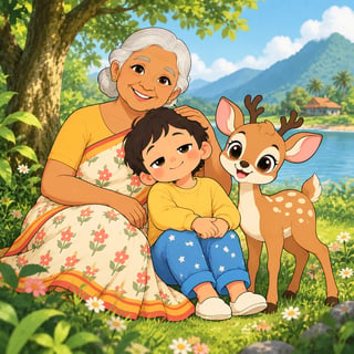 ආත්තම්මාගේ මැජික් කතාව