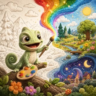 Coloring with Coloro - coloring pages