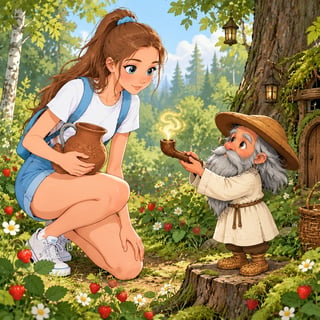 The Magic Pipe and the Pitcher - fairy-tale