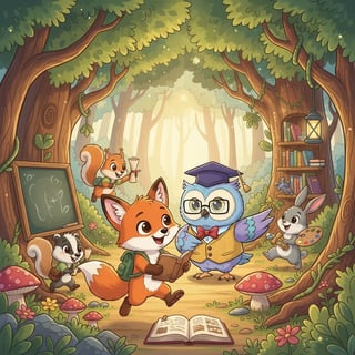The Whispering Woods School