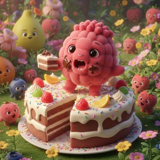 Le Bébé Framboise le plus gourmand du monde