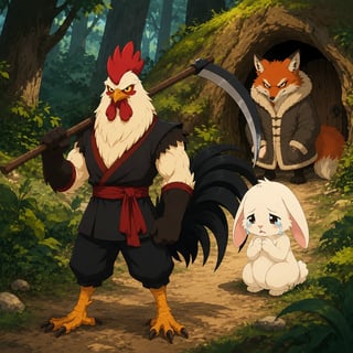 The Brave Little Rooster