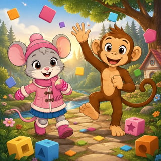 Molly's Magic Square Adventure