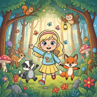 Kelly und ihre tierischen Freunde
