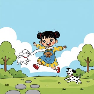 小雅和她的狗狗们