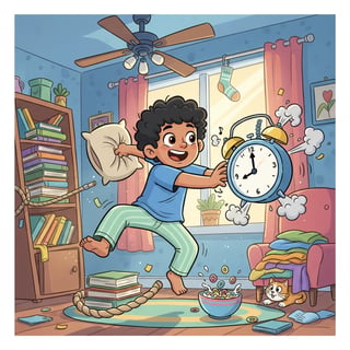 Leo's Lively Morning