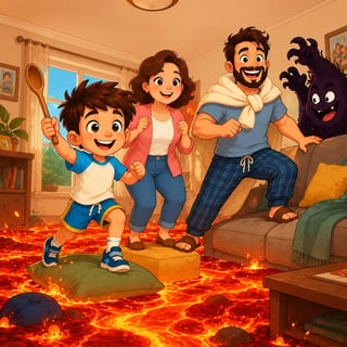 The Great Living Room Expedition - family