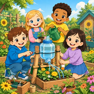 El gran invento del Jardín Sol - educational