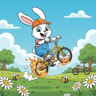 Buster's Blazing Bicycle Bonanza