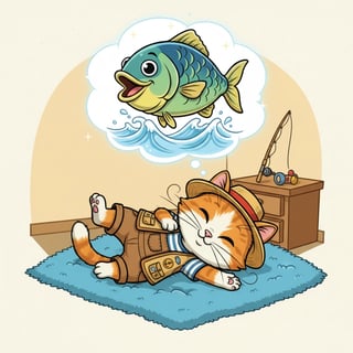 Whiskers' Big Fishing Adventure
