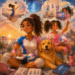 Vuela Alto, Isa: Mi Diario de Voleibol y Sueños - growth