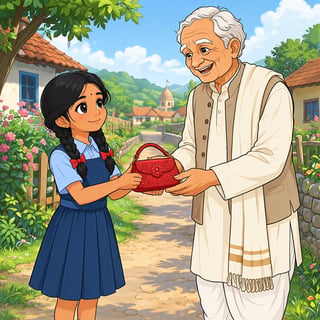 आयशा और ईमानदारी का पर्स - moral