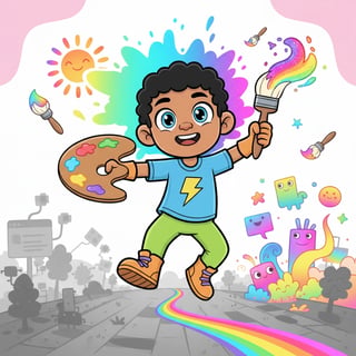 Pixel's Palette Adventure