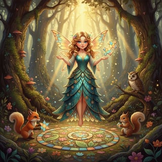 Fata Serena e le Piastrelle Magiche