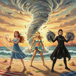 The Great Beach Tornado Adventure