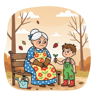 Hugo et le Jardin Magique de Mamie