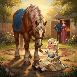 Lily's Big Horse Adventure