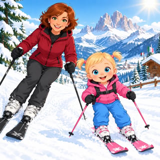 Vovó Carla's Snowy Adventure