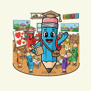 A Escola dos Lápis
