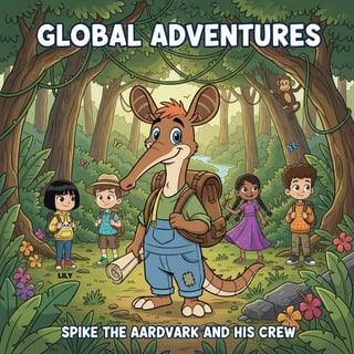 Spike the Aardvark Learns to Shine