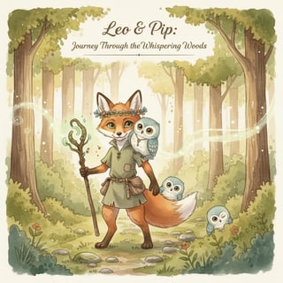 The Fox and the Owl: A Tale of Two Friends
