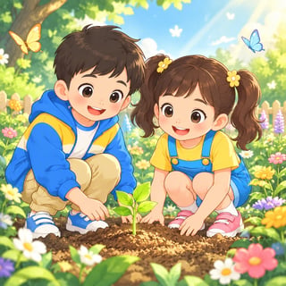 Mầm Xanh Nhỏ Của Bi Và An