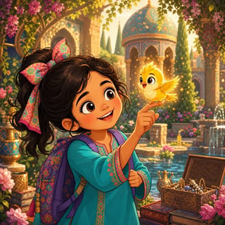 Little Sparrow and the Secret of the Persian Garden
