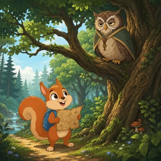Sammy's Golden Acorn Adventure