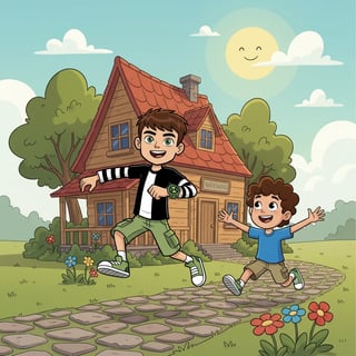 As Férias de Ben 10 e o Omini-Trix
