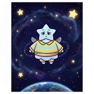 The Little Star Who Was Afraid to Fall”