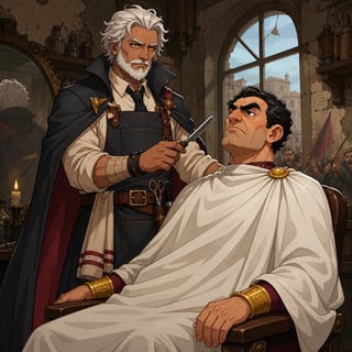 The Barber's Steel: Edge of Justice - historical