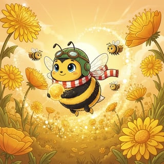 The Tiny Heroes of the Golden Meadow