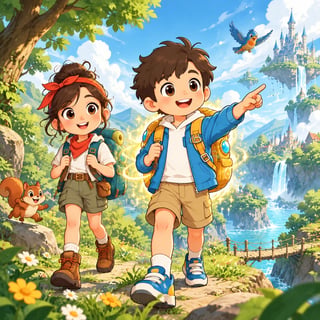 El viaje mágico de Fany y Saay