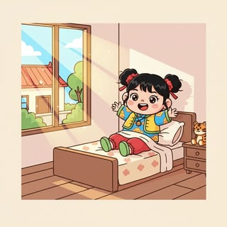 小晴的一天 (Xiǎo Qíng de Yī Tiān - Little Sunny's Day)