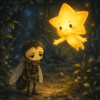 Flo e la Stella Lucente - fairy-tale