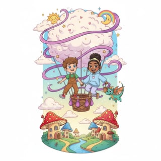 Maya and Leo's Whimsical Love Story