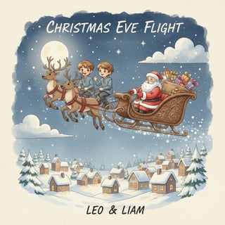 The Magical Christmas Flight of Leo and Liam