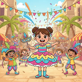 Lily's Maltese Carnival Adventure