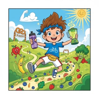 La Recette Magique de Léo le Sportif